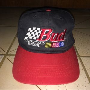 Vintage bud light racing nascar SnapBack Hat Cap